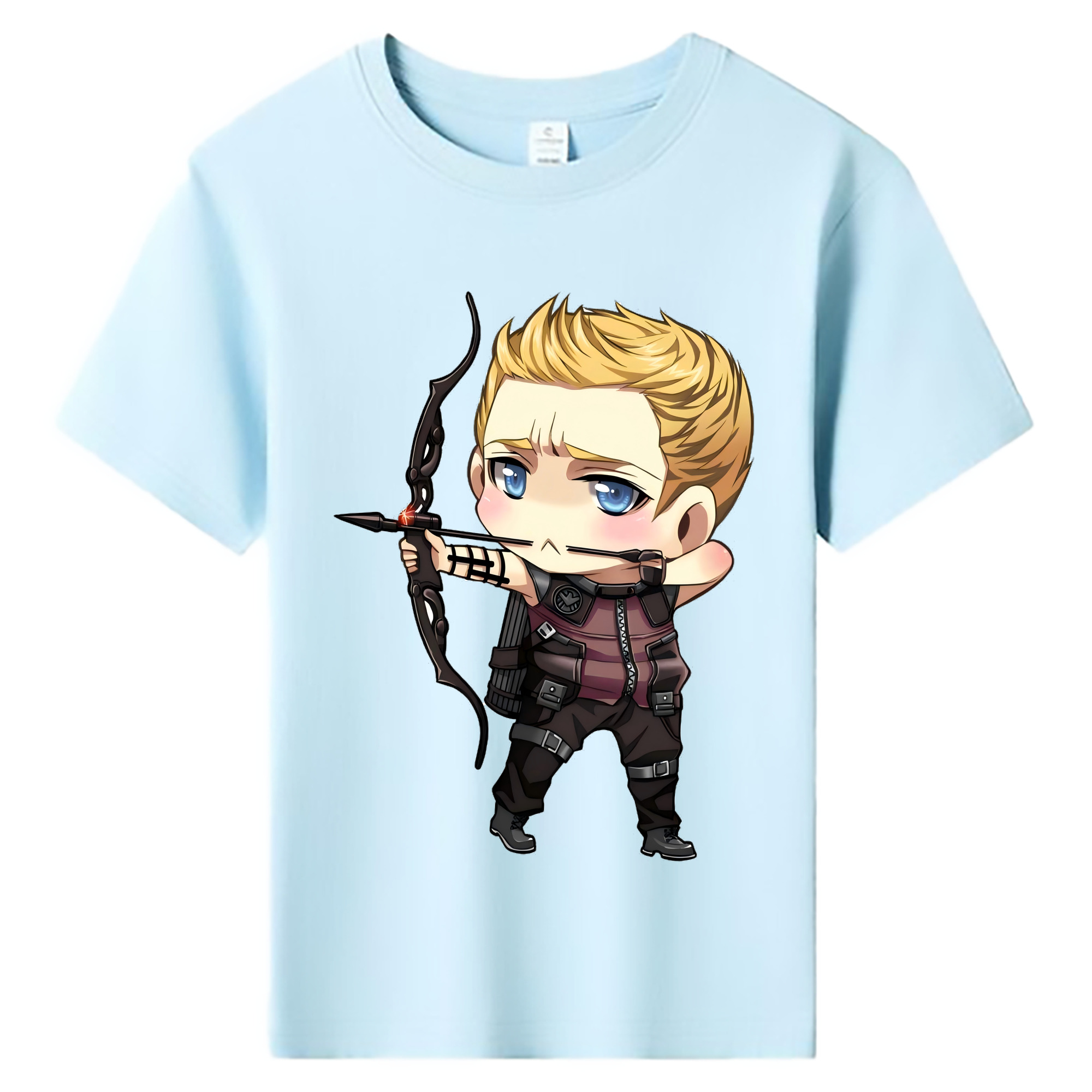 （画像用） アベンジャーズ The Avengers 綿100％キッズTシャツ（フロントプリント）